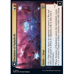 Magic löskort: March of the Machine: Invasion of Kaladesh // Aetherwing, Golden-Scale Flagship