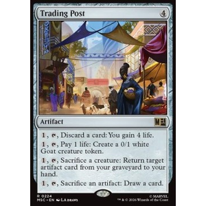 Magic löskort: Commander: Marvel Super Heroes: Trading Post
