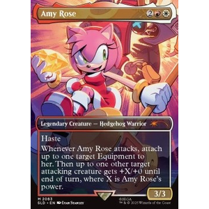 Magic löskort: Secret Lair Drop Series: The Sonic Superdrop: Amy Rose