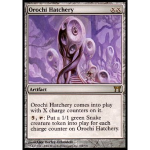 Magic löskort: Champions of Kamigawa: Orochi Hatchery (Foil)