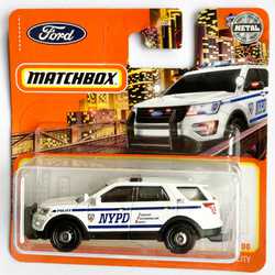 Matchbox:2016 Ford Interceptor Utility NYPD - Moving Parts (1/64)