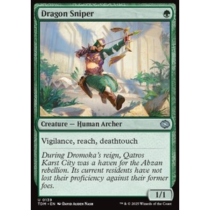 Magic löskort: Tarkir: Dragonstorm: Dragon Sniper