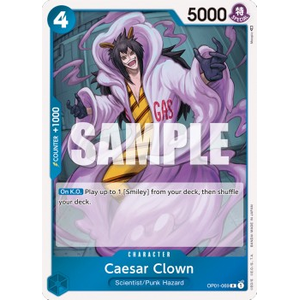 One Piece Löskort: Romance Dawn: Caesar Clown