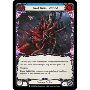 FaB Löskort: Monarch 1st Edition: Howl From Beyond (Blue) (Rainbow Foil)