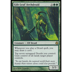 Magic löskort: Morningtide: Gilt-Leaf Archdruid