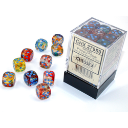 Nebula™ Primary™/blue Luminary™ (36-dice set)