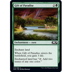Magic löskort: Core Set 2020: Gift of Paradise