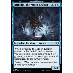 Magic löskort: Commander Masters: Brinelin, the Moon Kraken