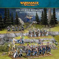 Warhammer: The Old World - High Elf Realms Battle March Army