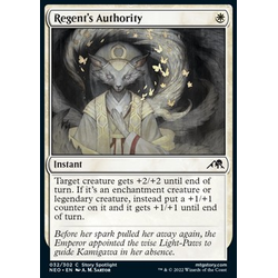 Magic löskort: Kamigawa: Neon Dynasty: Regent's Authority