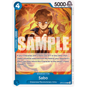 One Piece Löskort: Royal Blood: Sabo