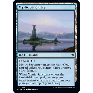 Magic löskort: Throne of Eldraine: Mystic Sanctuary
