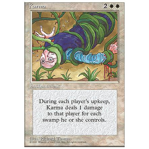 Magic löskort: 4th Edition: Karma