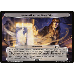 Magic löskort: Universes Beyond: Doctor Who: Planechase card bundle Timey Wimey