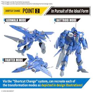 HG VF-22S  Sturmvogel II (Maximillian Jenius Use) 1/100