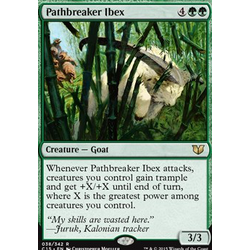 Magic löskort: Commander 2015: Pathbreaker Ibex