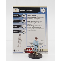 Star Wars Miniatures Game: Human Engineer 29/40