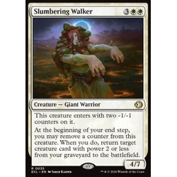 Magic löskort: Lorwyn Eclipsed: Slumbering Walker