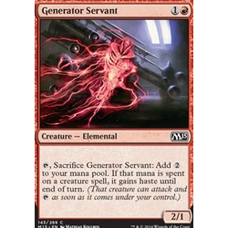 Magic löskort: Magic 2015: Generator Servant