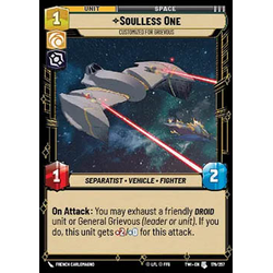 Star Wars: Unlimited Löskort: Twilight of the Republic: Soulless One, Customized for Grievous (Foil)
