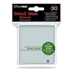 Card Sleeves Special Sized Clear 69x69mm (50) (Ultra Pro)