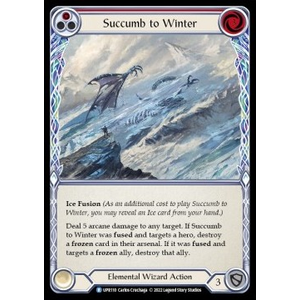 FaB Löskort: Uprising: Succumb to Winter (Red)