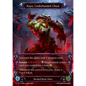 FaB Löskort: Super Slam: Kayo, Underhanded Cheat (Marvel)
