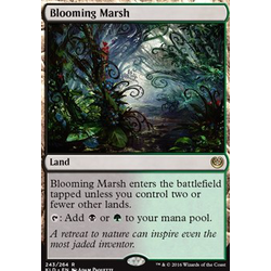 Magic löskort: Kaladesh: Blooming Marsh