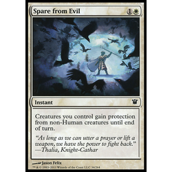 Magic löskort: Innistrad: Spare from Evil