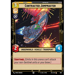 Star Wars: Unlimited Löskort: Jump to Lightspeed: Contracted Jumpmaster (Foil)
