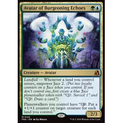 Magic löskort: Reality Fracture: Avatar of Burgeoning Echoes