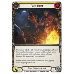 FaB Löskort: History Pack 1: Pack Hunt (Yellow)