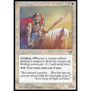 Magic löskort: Mirage: Zhalfirin Knight