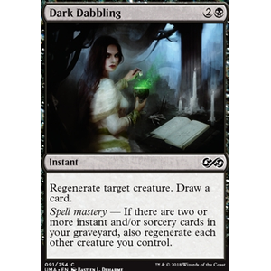 Magic löskort: Ultimate Masters: Dark Dabbling