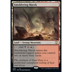 Magic löskort: Commander: Streets of New Capenna: Smoldering Marsh