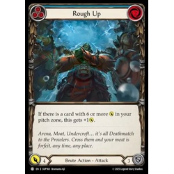 FaB Löskort: Super Slam: Rough Up (Blue) (Rainbow Foil)