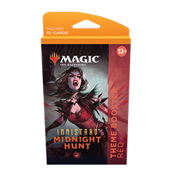Magic The Gathering: Innistrad - Midnight Hunt Theme Booster Pack Red