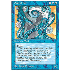 Magic löskort: 4th Edition: Wall of Air