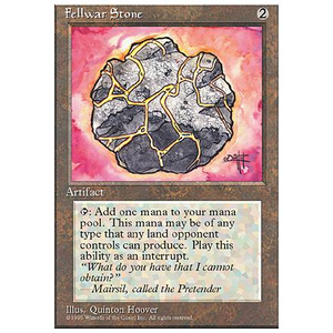 Magic löskort: 4th Edition: Fellwar Stone