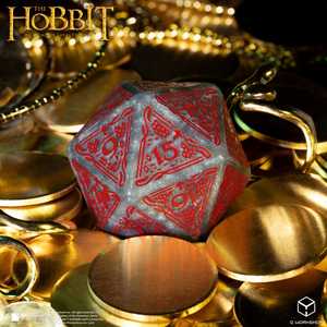 The Hobbit Jumbo D20 Spindown Die: Lunaris (1)