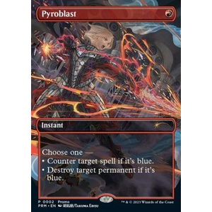 Magic löskort: Wizard Play Network Promo: Pyroblast