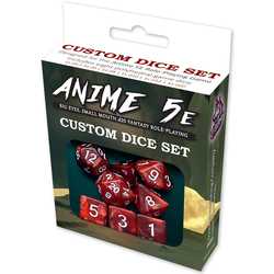 Anime 5E RPG: Dice Set