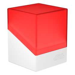 Ultimate Guard Boulder Deck Case 100+ Standard Size Synergy Red/White