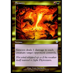 Magic löskort: Invasion: Simoon