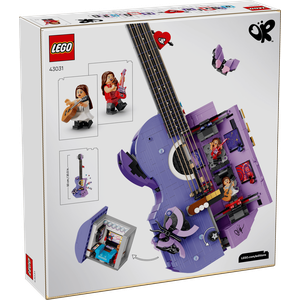 LEGO Editions Music Olivia Rodrigos tvåfärgade gitarr 43031
