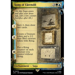 Magic löskort: Commander: The Lord of the Rings: Tales of Middle-earth: Song of Eärendil (alternative art)