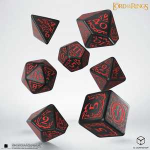 The Lord of the Rings Dice Set: Mordor (7)