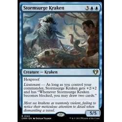 Magic löskort: Commander Masters: Stormsurge Kraken