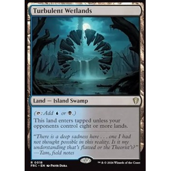 Magic löskort: Commander: Reality Fracture: Turbulent Wetlands